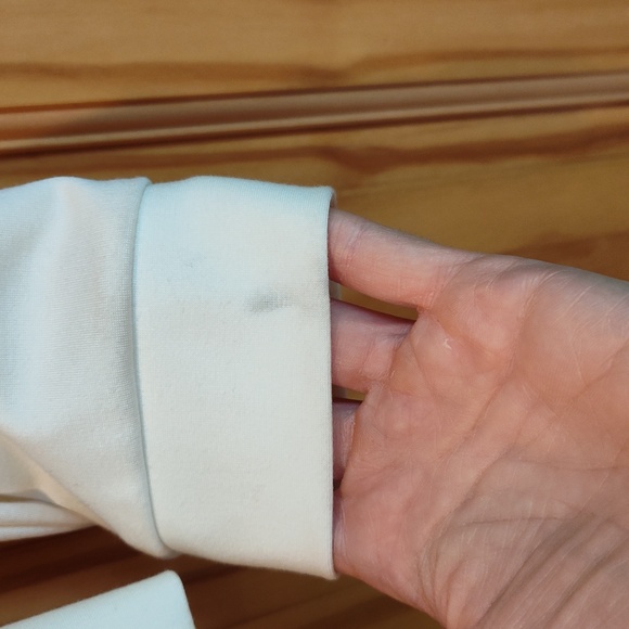 Tibi Blossom Sleeve white cut out top M - Picture 5 of 6